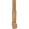 Ekena Millwork Kennewick Rough Sawn Timber Gable Bracket, Western Red Cedar, 72"W x 30"H x 4"D x 4"F, 10/12 Pitch GBW072X30X0404KEN00RWR - alternate 4